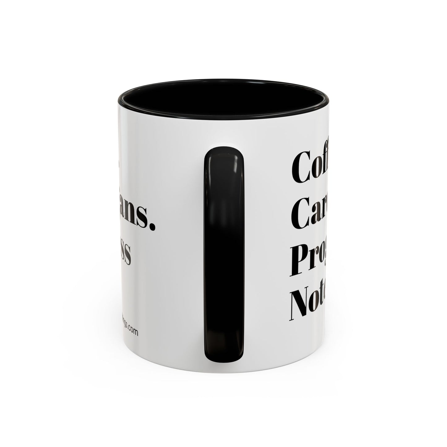 Coffee Cardigans Progress Notes Mug