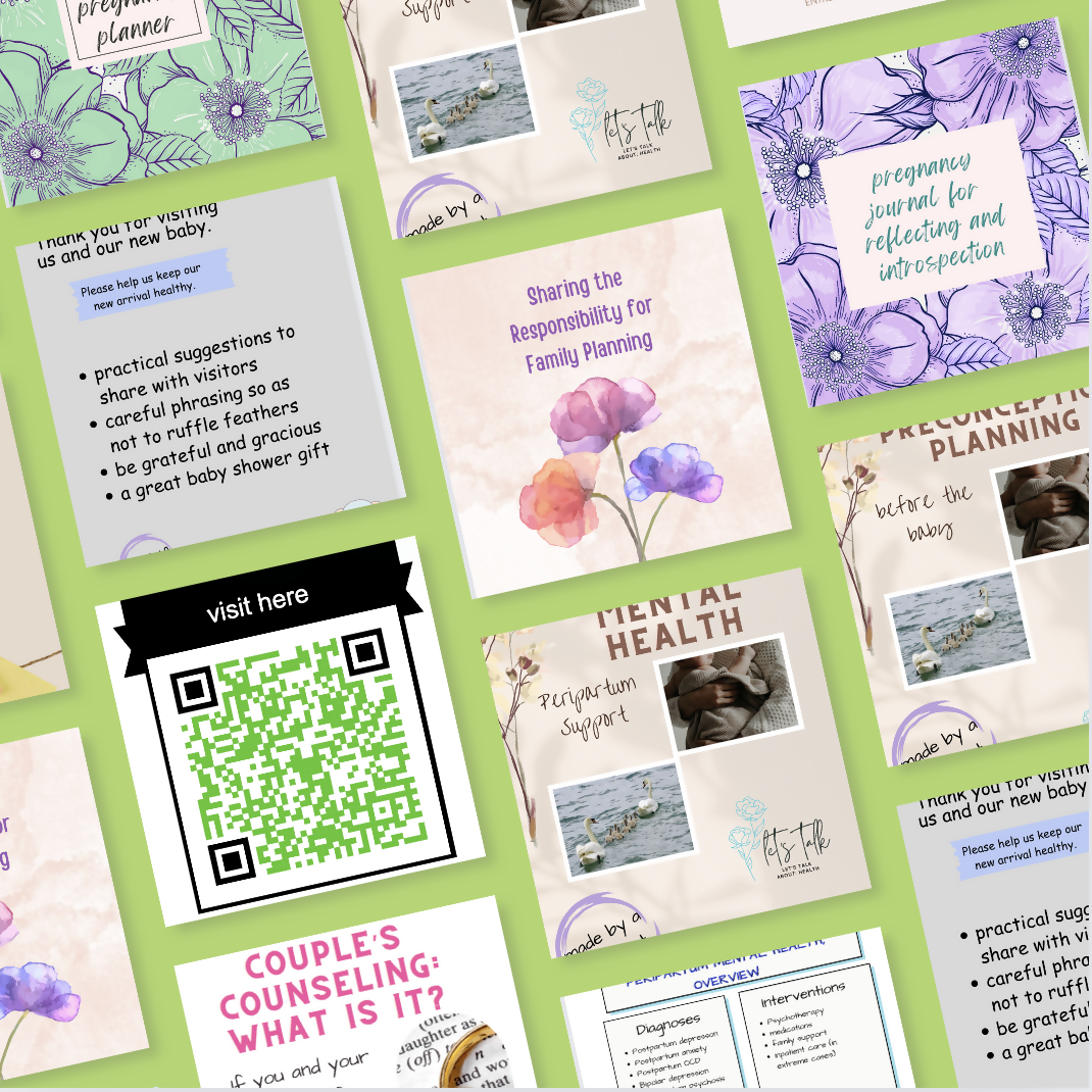 Reflective Pregnancy Journal Prompts - Instant PDF Download for Introspection